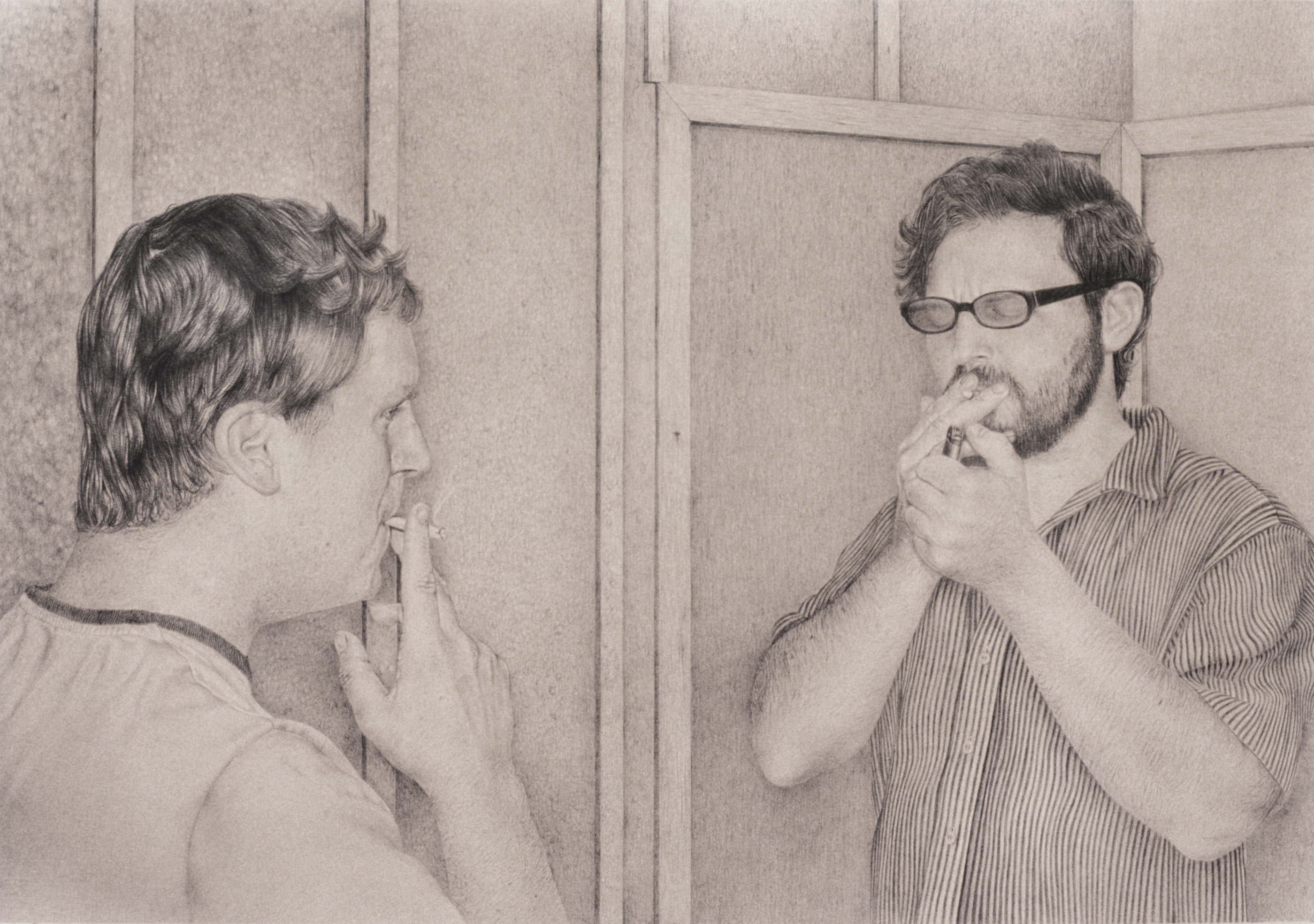 Smoking Cigarettes Together